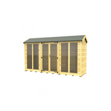 Apex Summer House 4ft x 12ft (Full Height Window) Fast & Free 2-5 Nationwide Delivery