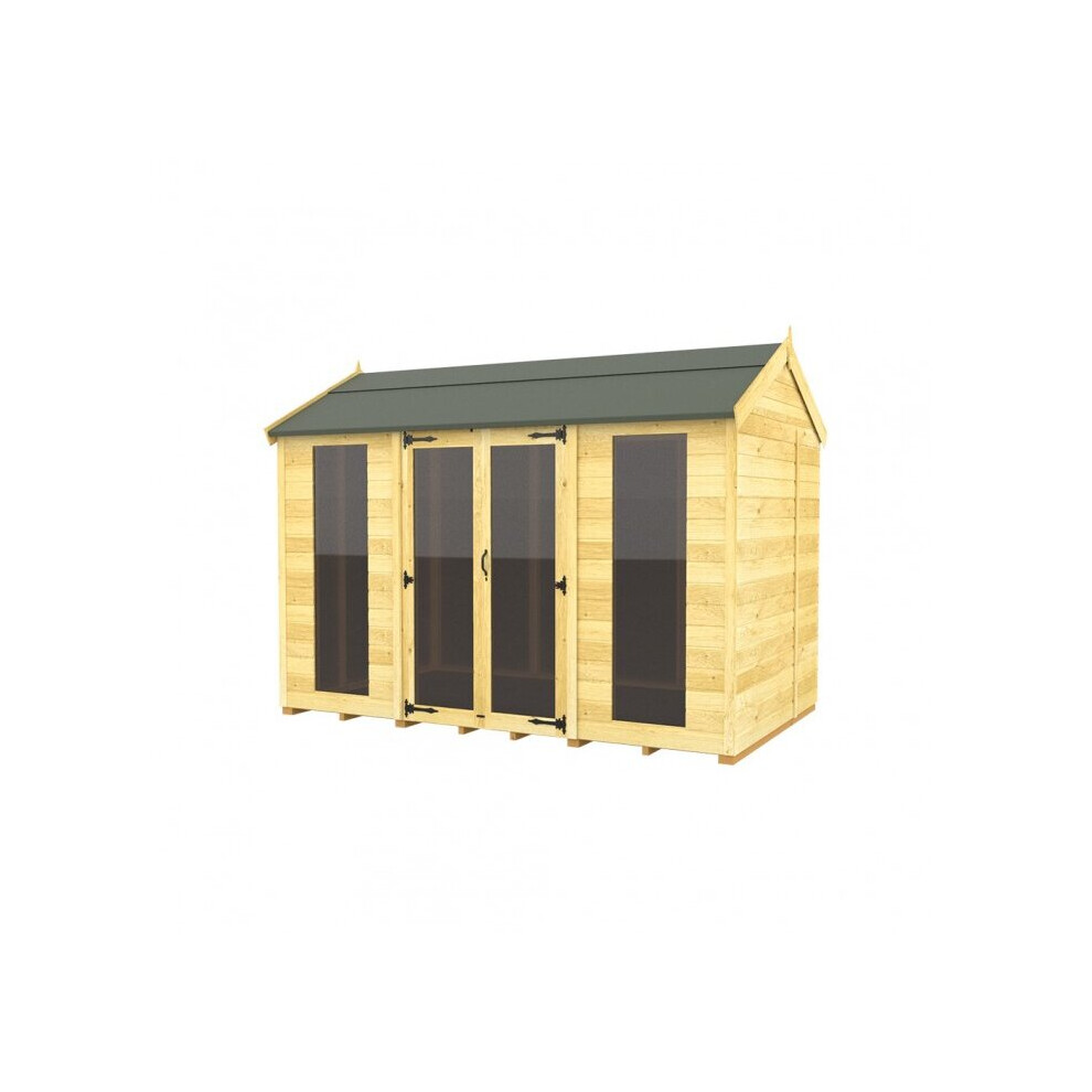 Total Sheds Apex Summer House 6Ft X 10Ft (Full Height Window) Fast & Free 2-5 Nationwide Delivery