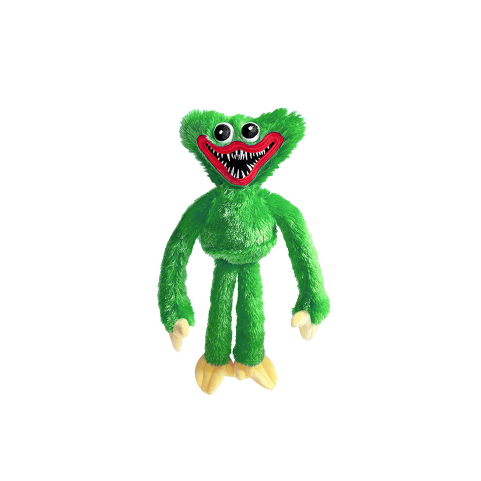 (, 40Cm) Poppy Playtime Series Huggy Wuggy Plush Toy Stuffed Doll Kids Plushie Gift Green