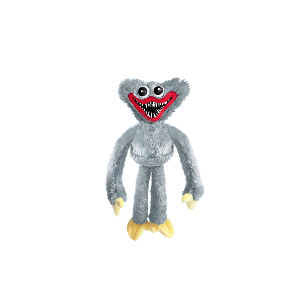 (, 40Cm) Poppy Playtime Series Huggy Wuggy Plush Toy Stuffed Doll Kids Plushie Gift Grey