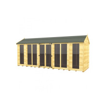 Apex Summer House 6ft x 18ft (Full Height Window) Fast & Free 2-5 Nationwide Delivery