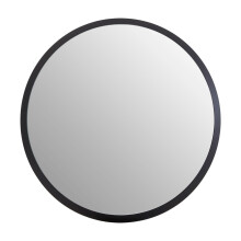 Premier Housewares Athena Discus Large Black Wall Mirror