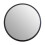 Premier Housewares Premier Housewares Athena Discus Large Black Wall Mirror 1