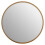 Premier Housewares Premier Housewares Large Round Wall Mirror with Gold Frame 1