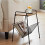 Small Side Table Magazine Rack Shelf  Wooden Coffee/Lamp/End Storage Stand Table 1