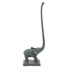 Premier Housewares Fauna Grey Elephant Toilet Roll Holder