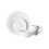 Premier Housewares 16-Piece Dinner Set, Modern White Porcelain Dinner Set, 16 Piece Elegant White Dinner Set for Four Diners 1
