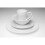 Premier Housewares 16-Piece Dinner Set, Modern White Porcelain Dinner Set, 16 Piece Elegant White Dinner Set for Four Diners 2