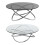Premier Housewares Premier Housewares Smoke Glass Top Coffee Table 2