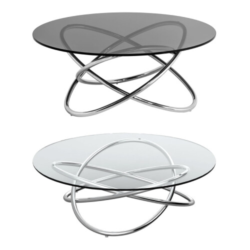 Premier Housewares Premier Housewares Smoke Glass Top Coffee Table 1
