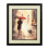 Premier Housewares Premier Housewares Framed Man Under Umbrella Wall Art 1