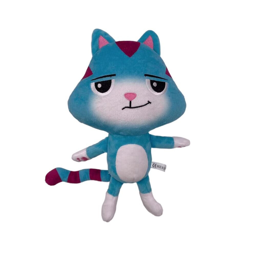 (, 25Cm) Gabby's Dollhouse Series Plush Toy Stuffed Doll Kids Accompany Gift Blue