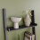 Vida Designs (Black) York 5 Tier Ladder Bookcase Leaning Shelving Unit 3