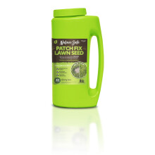 Nature Safe Lawn Patch Fix - 100% Plant-Based Organic Grass Seed & Fertiliser (1kg, 40 patches) - Quick Repair, Pet & Bee Friendly