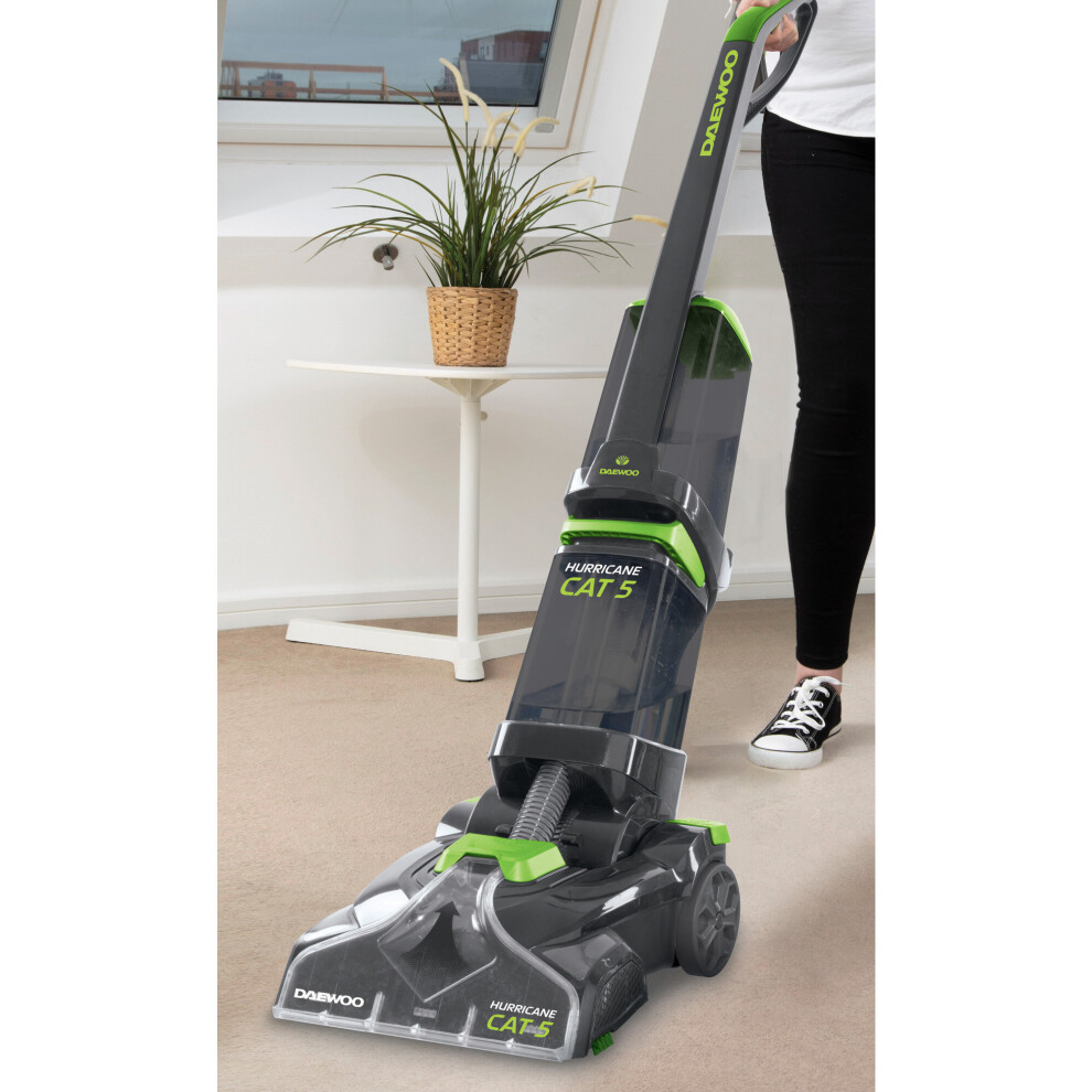 Daewoo Hurricane Carpet Cleaner Upright Washer With Upholstery Brush