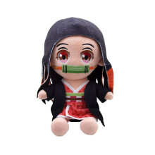 (Kamado Nezuko) 20cm Demon Slayer Soft Plush Toy Stuffed Doll Kids Gift