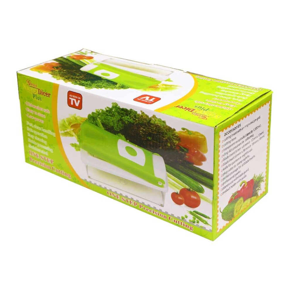 Nicer Dicer Plus - Super Slicer Plus Vegetable Fruit Peeler Dicer Cutter Chopper