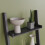 Vida Designs (Black) York 4 Tier Ladder Bookcase Leaning Shelving Unit 3