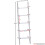 Vida Designs (White) York 5 Tier Ladder Bookcase Leaning Shelving Unit 7