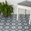 SEVILLA peel and stick vinyl floor tiles (30.48cm x 30.48cm) pack qty 10 tiles (0.93sqm) 2