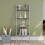 Vida Designs (Grey) York 4 Tier Ladder Bookcase Leaning Shelving Unit 2