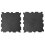 10 Interlocking Alpha Flooring Tiles Recycled Rubber Eco Tile 30cm 2