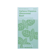 Piccolo Seeds Urban Growing 100% GMO Free Italian Classic Genovese Basil