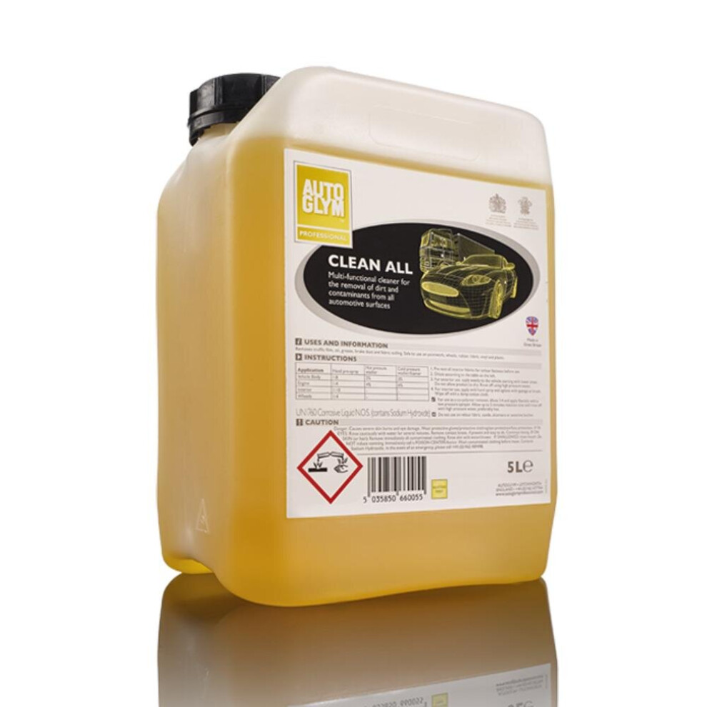 Autoglym Professional Clean All Tfr 5L ~ 5 Litre