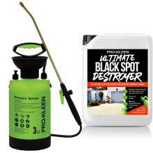 (3L, ProKleen Ultimate Black Spot Destroyer) Garden Sprayer Pump Action Patio Cleaner Kits