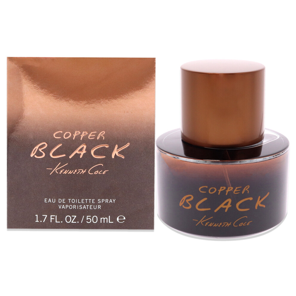 Kenneth Cole Cooper Black - 1.7 Oz Edt Spray