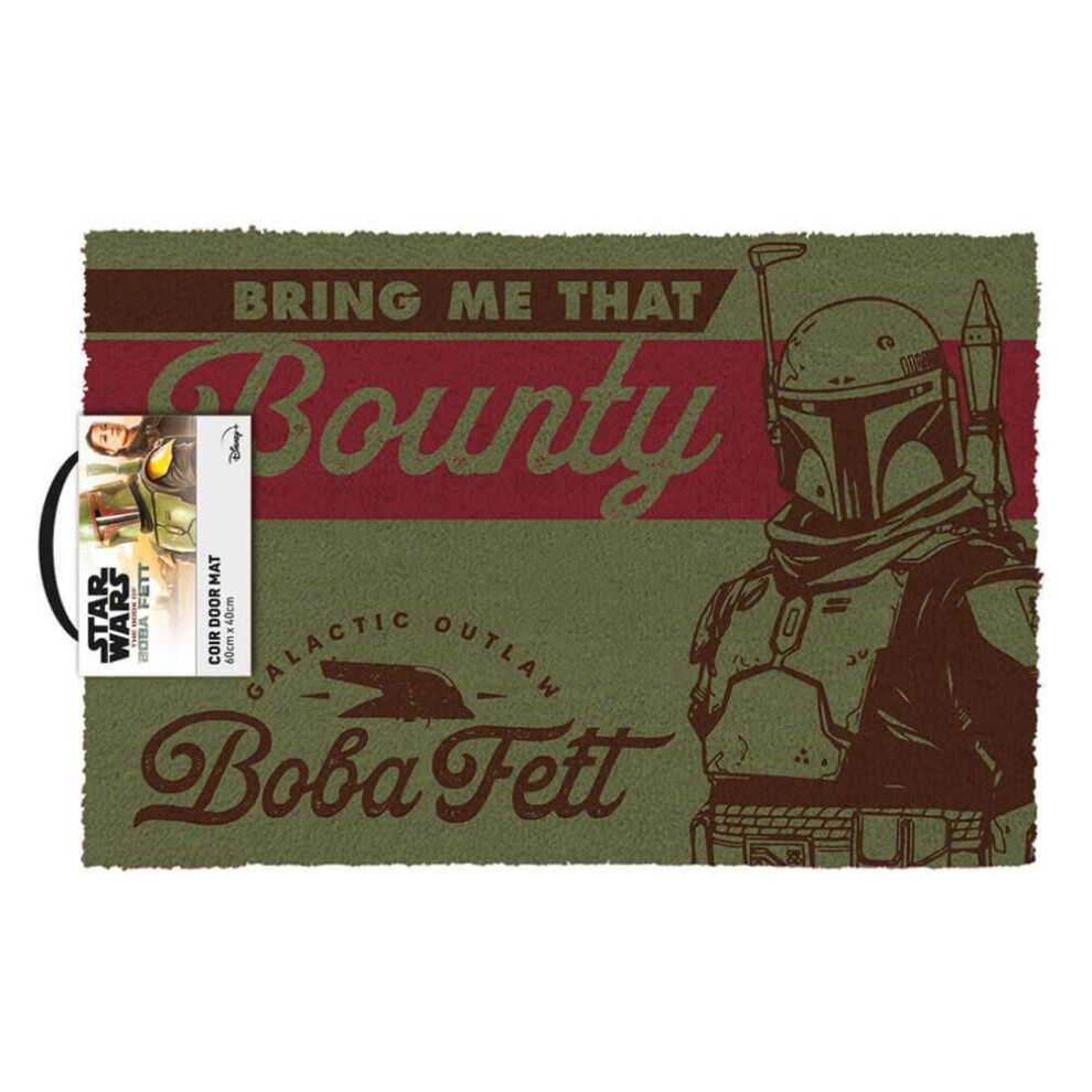 Star Wars Boba Fett 'Bring Me That Bounty' Doormat