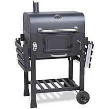 (With Cover) CosmoGrill Outdoor XL Smoker Barbecue Charcoal