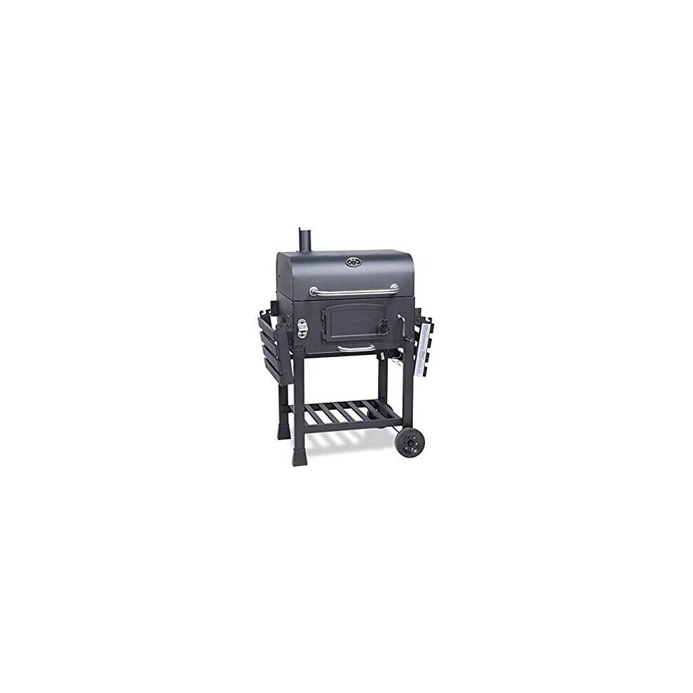 (With Cover) CosmoGrill Outdoor XL Smoker Barbecue Charcoal