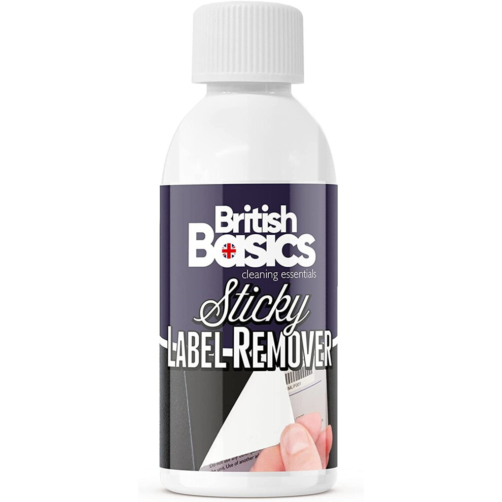 Britishbasics Sticky Stuff Label Sticker Remover Liquid 250Ml 5060895863420