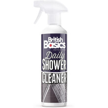 British Basics - Daily Shower Cleaner | Spray and Leave Bathroom Cleaner 500ml