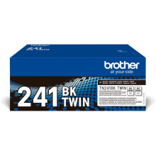 Pakkauksessa 2 väriainetta TN241BKTWIN-BROTHER-Musta-2x2500p.- DCP-9015, DCP-9020, HL-3140, HL-3150, HL-3170, MFC-9140, MFC-9330, MFC-9340