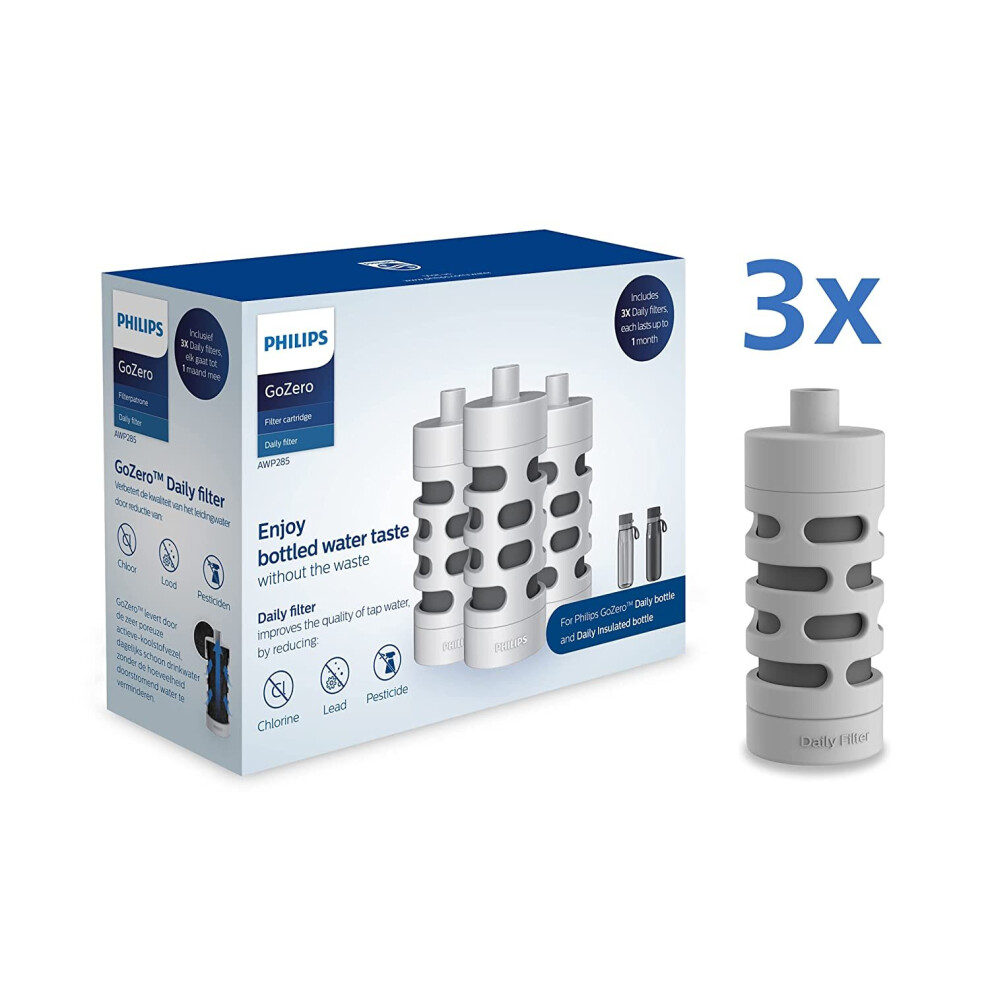 Philips GoZero Filter cartridge AWP285/31, 3-pack