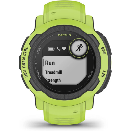Garmin Garmin Instinct 2 Rugged GPS Smartwatch, Electric Lime 1