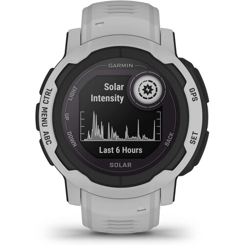 Garmin Garmin Instinct 2 Solar Rugged GPS Smartwatch, Mist Grey 1