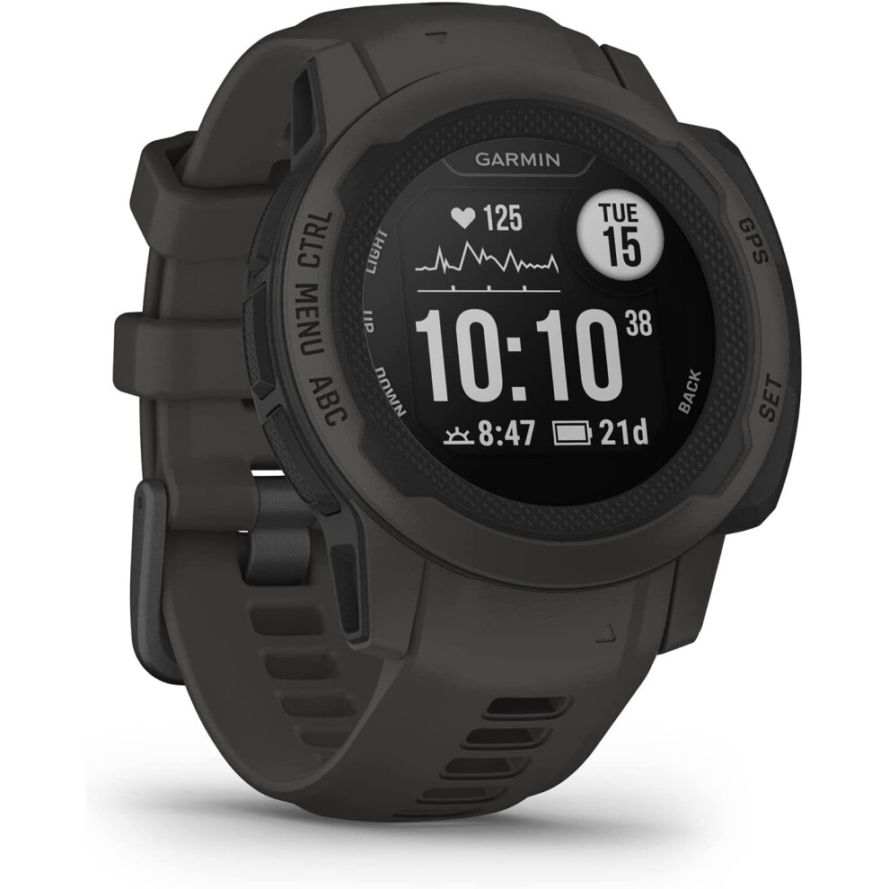 Garmin Instinct 2S Rugged GPS Smartwatch, Graphite