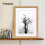 (A3 Pic (A2 Frame)) Oak Picture Frame / LW Style Wall Art Frame / Modern Photo Frames With White Mount 11