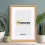 (A3 Pic (A2 Frame)) Oak Picture Frame / LW Style Wall Art Frame / Modern Photo Frames With White Mount 17