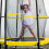 Dellonda 55" Mini Kids Trampoline with Safety Enclosure Net - DL65 6