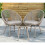 Dellonda Como 3 Piece Bistro Set with Shatterproof Tempered Glass Top - DG55 8