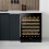 Dellonda Baridi 54 Bottle Wine Cellar Fridge with Digital Touch Screen Controls, Black - DH78 13
