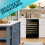 Dellonda Baridi 54 Bottle Wine Cellar Fridge with Digital Touch Screen Controls, Black - DH78 4