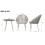 Dellonda Como 3 Piece Bistro Set with Shatterproof Tempered Glass Top - DG55 5