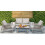 Dellonda Fusion 4 Piece Outdoor Sofa Set - DG56 9