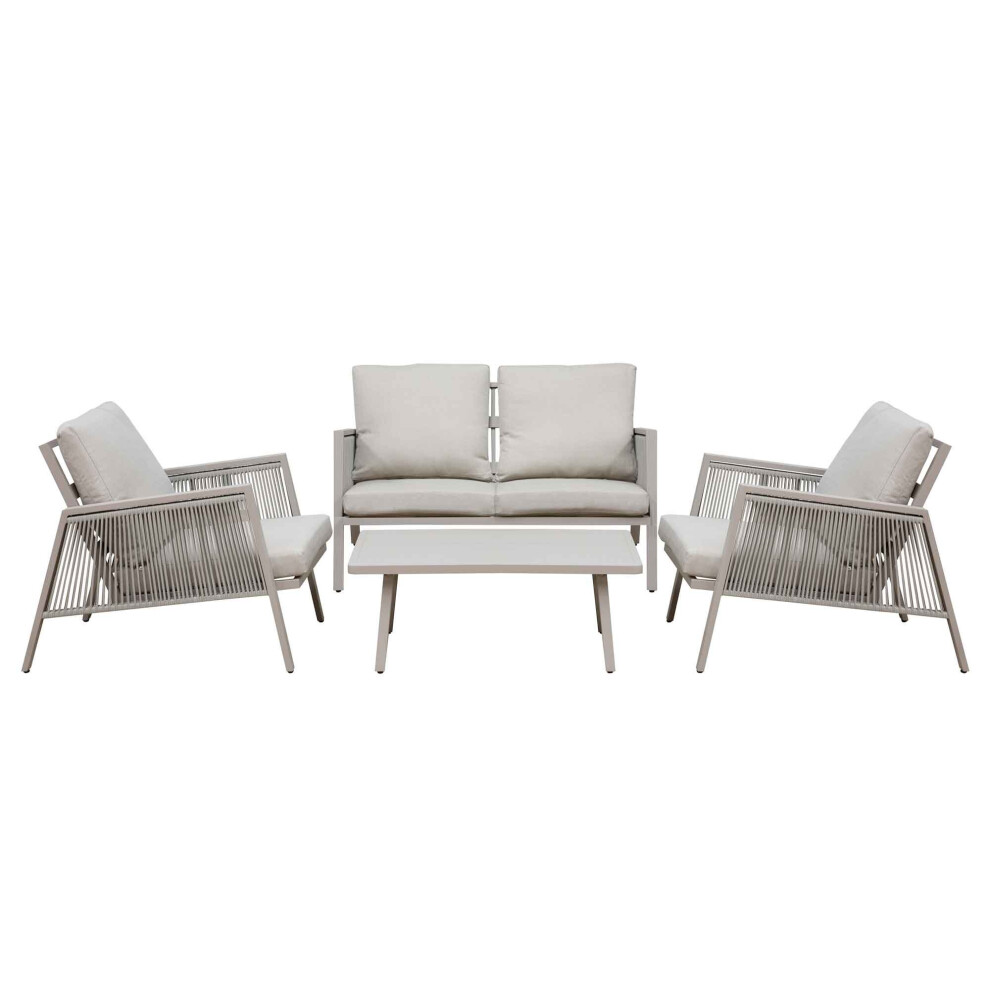 Dellonda Fusion 4 Piece Outdoor Sofa Set - Dg56