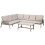Dellonda Fusion 4 Piece Outdoor Corner Sofa Set - DG57 1